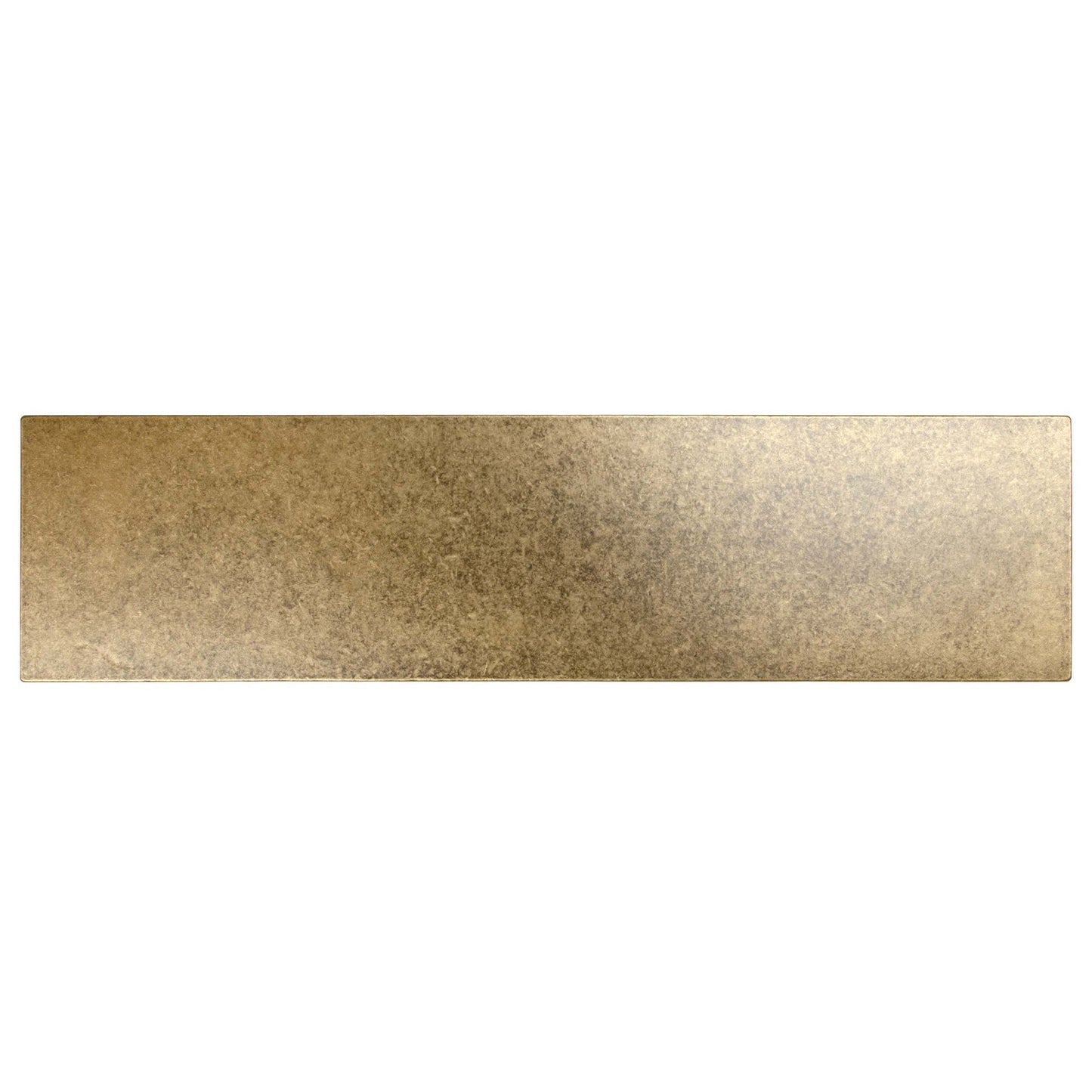 Encore Metal Antique Gold 7.5cm x 30.5cm. Wall Tile ( 6 Tiles in Pack)